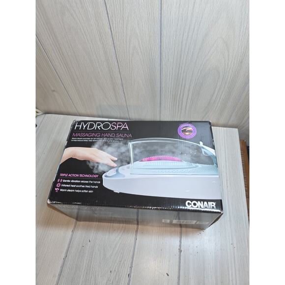Conair HydroSpa Massaging Hand Sauna Steam–Delivers Moisture To Skin & Dry Hands - Picture 1 of 8